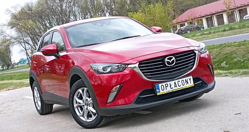 Mazda CX-3 cena 53900 przebieg: 200000, rok produkcji 2015 z Żuromin małe 466